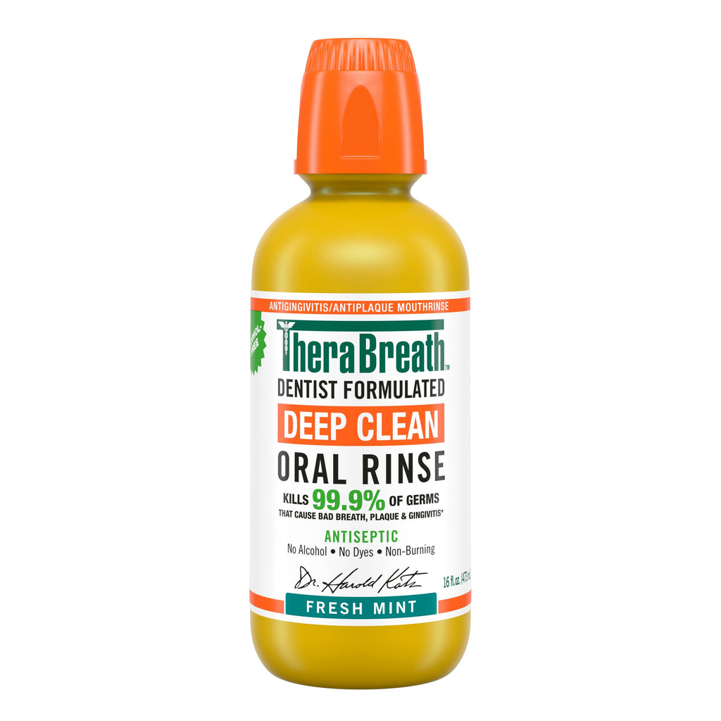 Deep Clean Oral Rinse - Fresh Mint JgWE