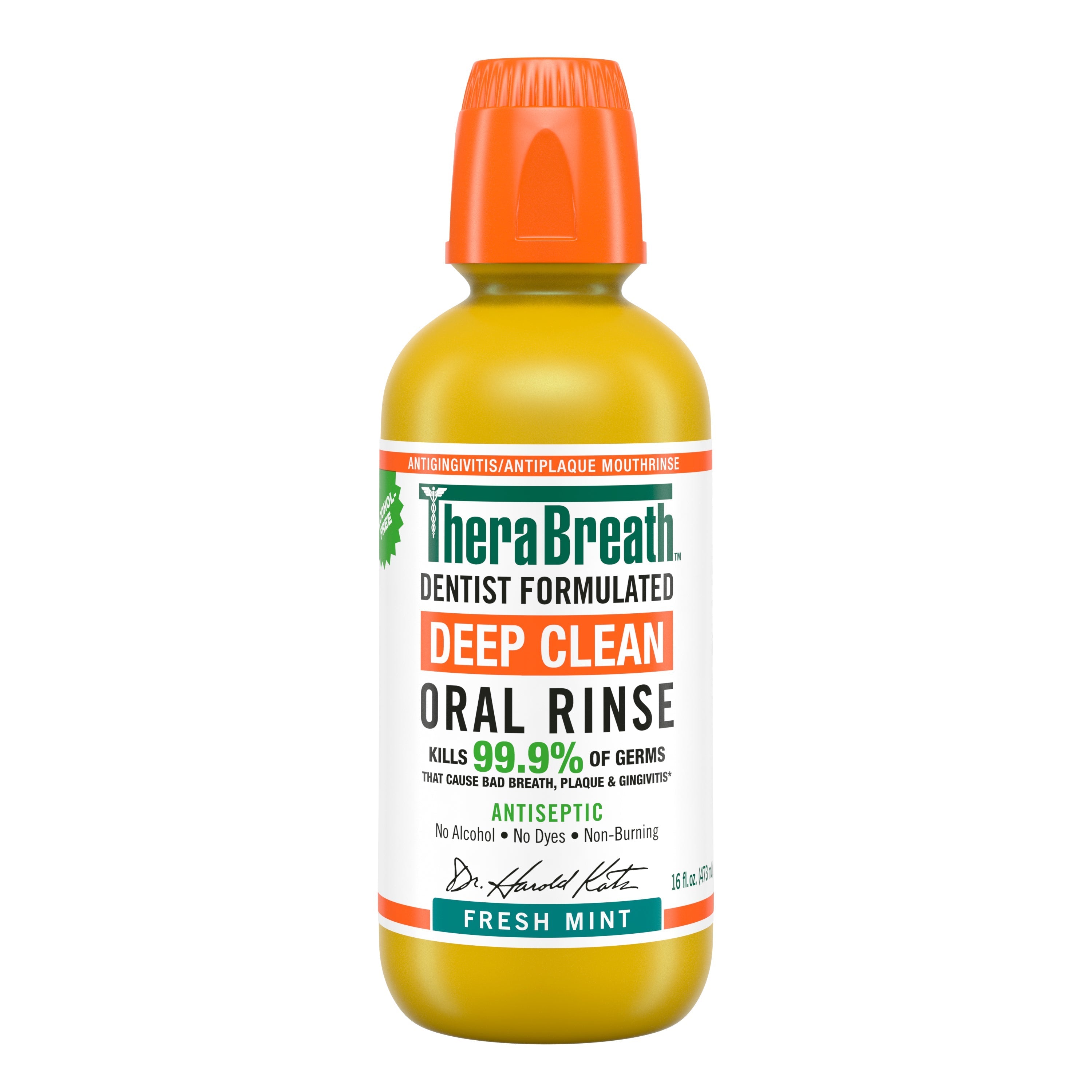 Deep Clean Oral Rinse - Fresh Mint JgWE