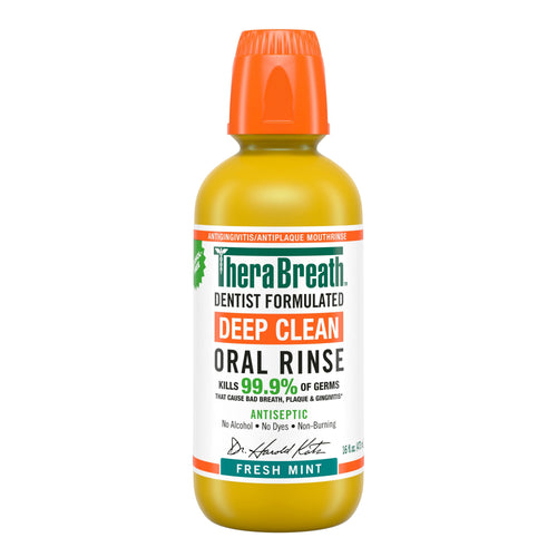 Deep Clean Oral Rinse - Fresh Mint JgWE