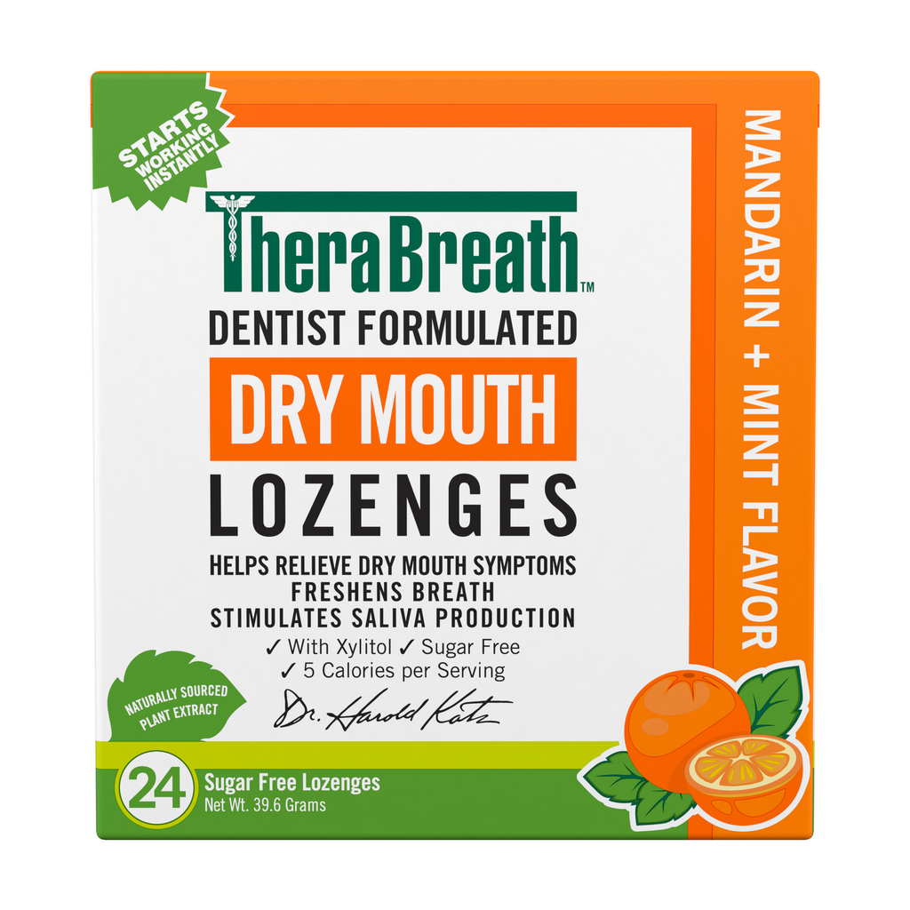 Dry Mouth Lozenges - Mandarin Mint viQl