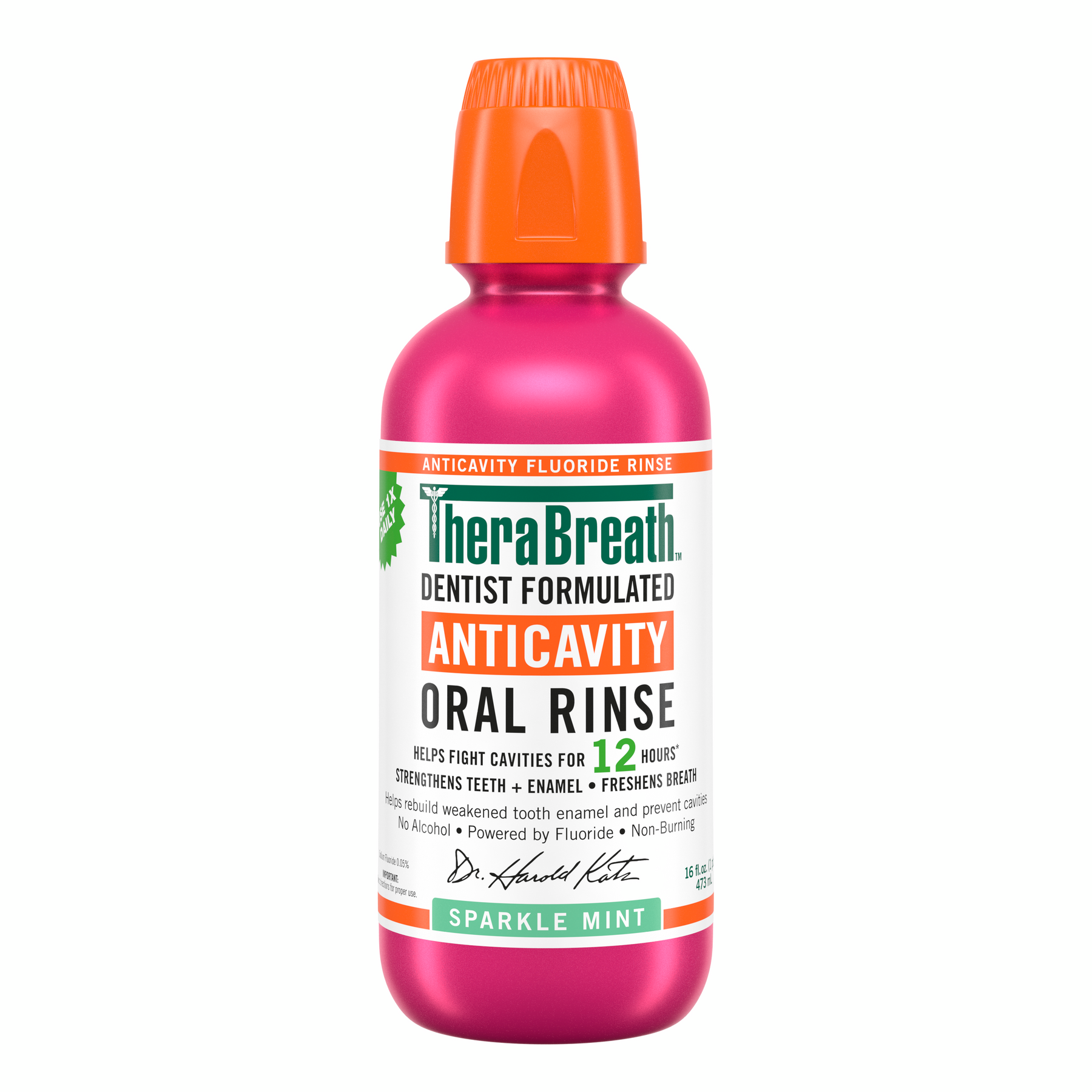 Anticavity Oral Rinse - Sparkle Mint 7lD5